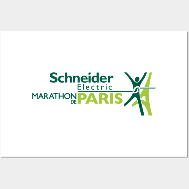 paris marathon Wall Art by BonnyManthe